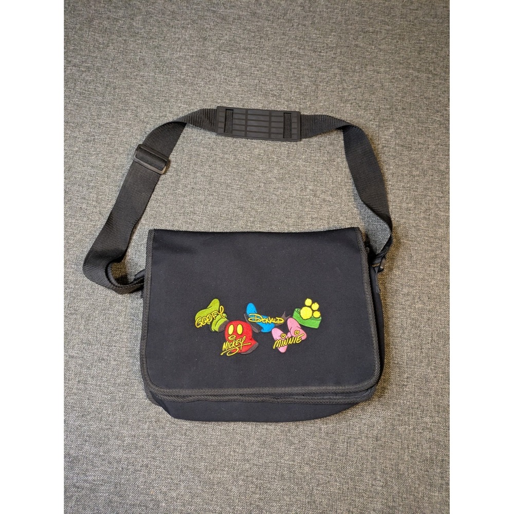Walt Disney World Mickey Patch Crossbody Bag Mickey and Friends  2007 Y2K Tag